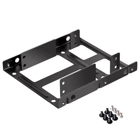 2.5 to 3.5-inch metal drive adapter bracket|2.5 ssd adapter bay holder.